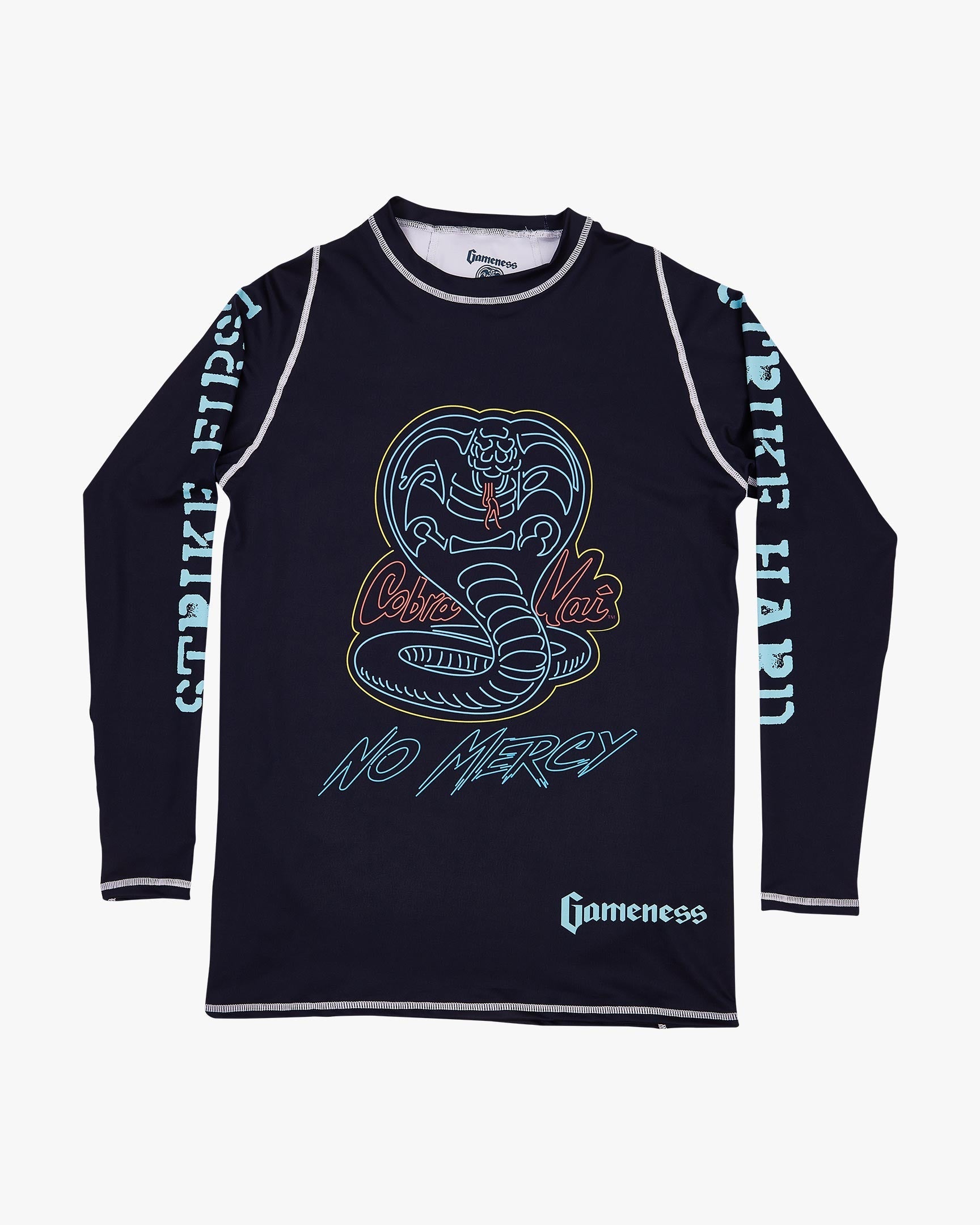 No Mercy Long Sleeve Rash Guard Multi-Color
