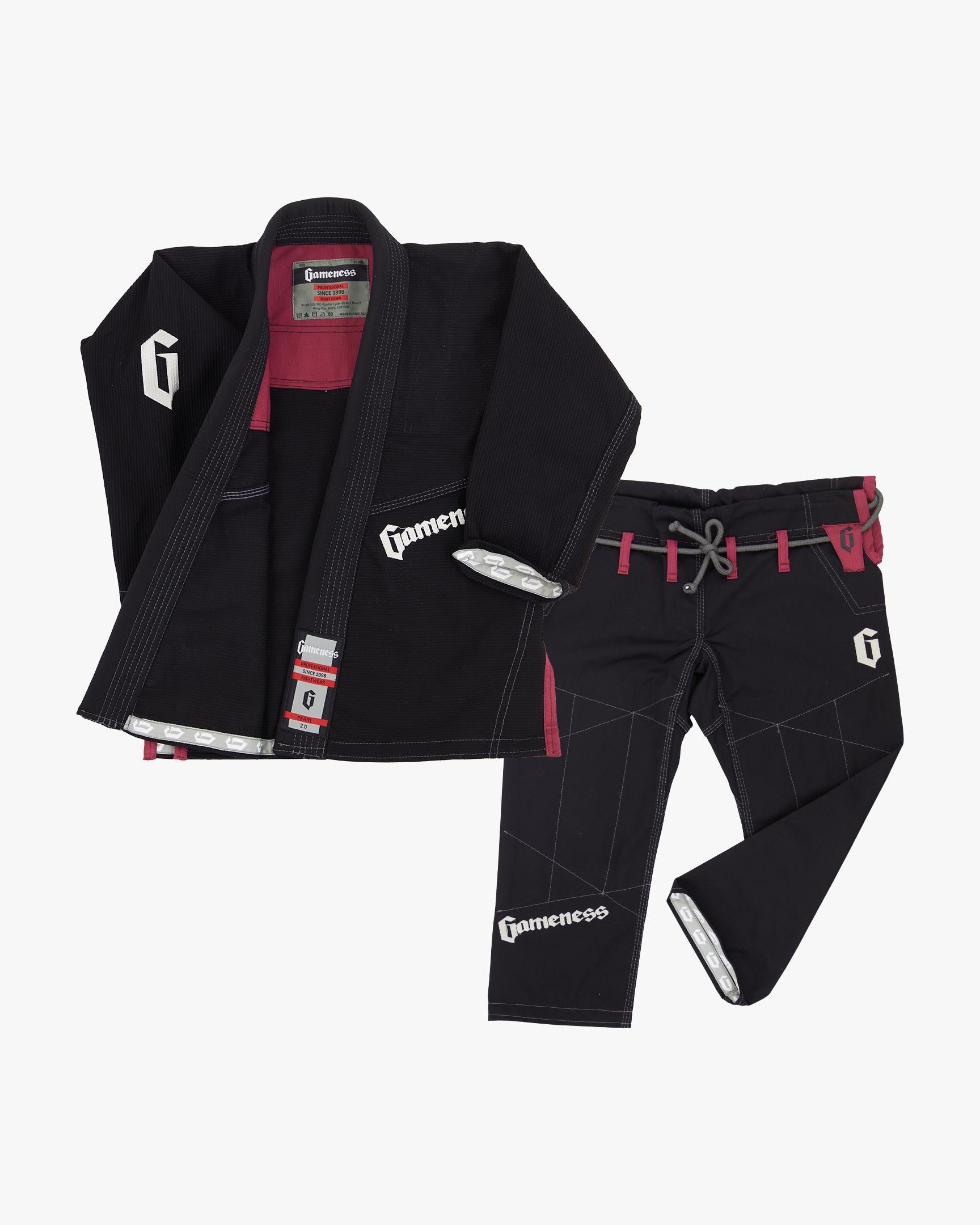 Gameness Youth Pearl Gi 2.0 Black
