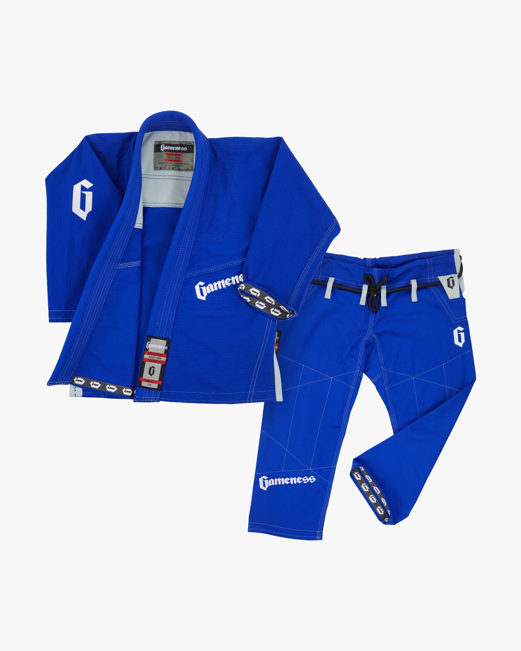 Gameness Youth Pearl Gi 2.0 Blue