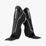 Rukus Traditional Shin Instep Guards Black