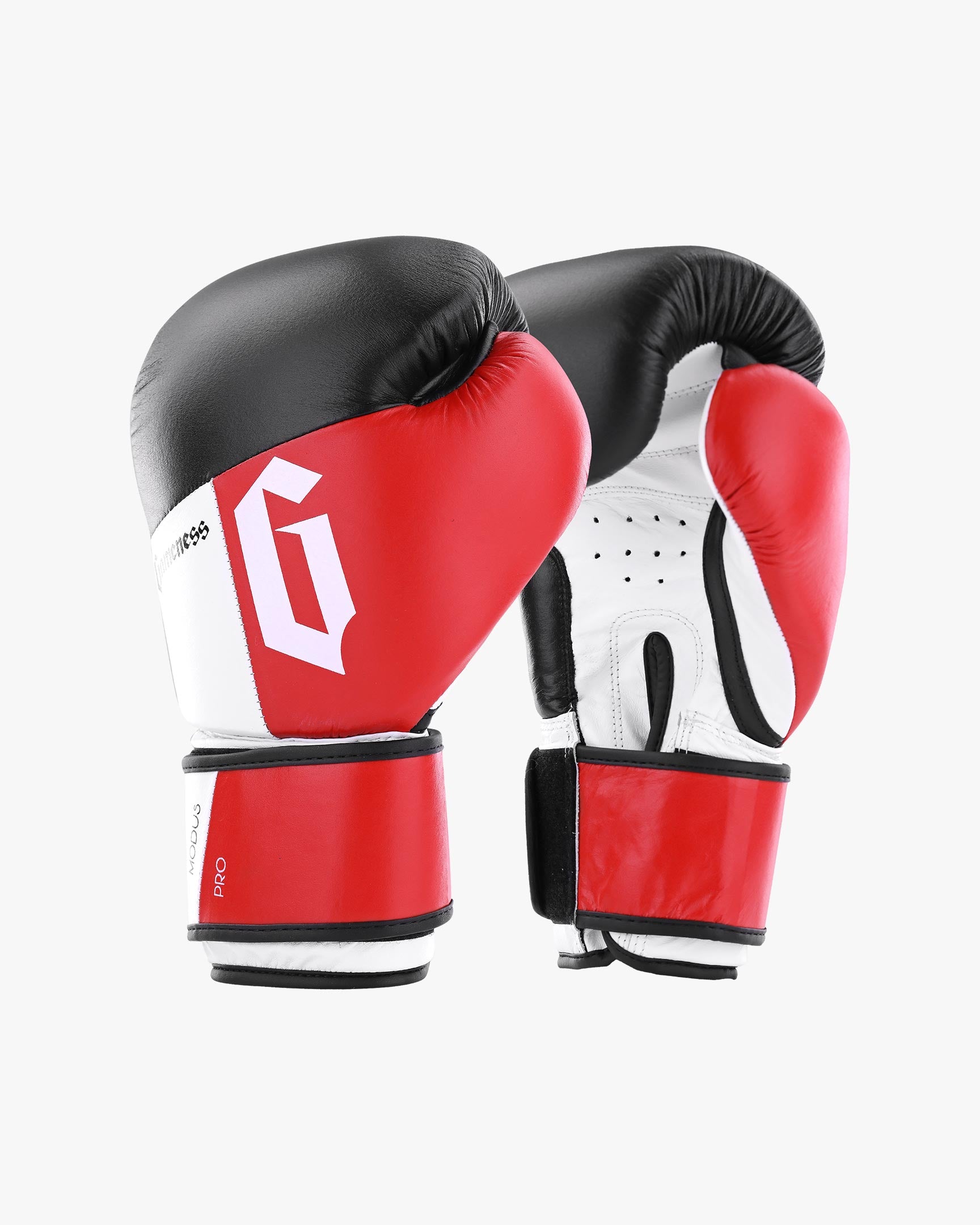Modus Pro Heavy Bag Gloves Wht blk red