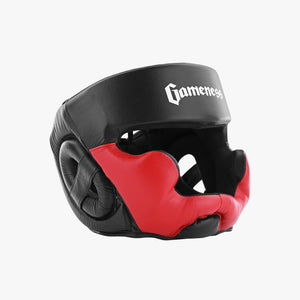 Modus Pro Full Face Headgear Black White Red