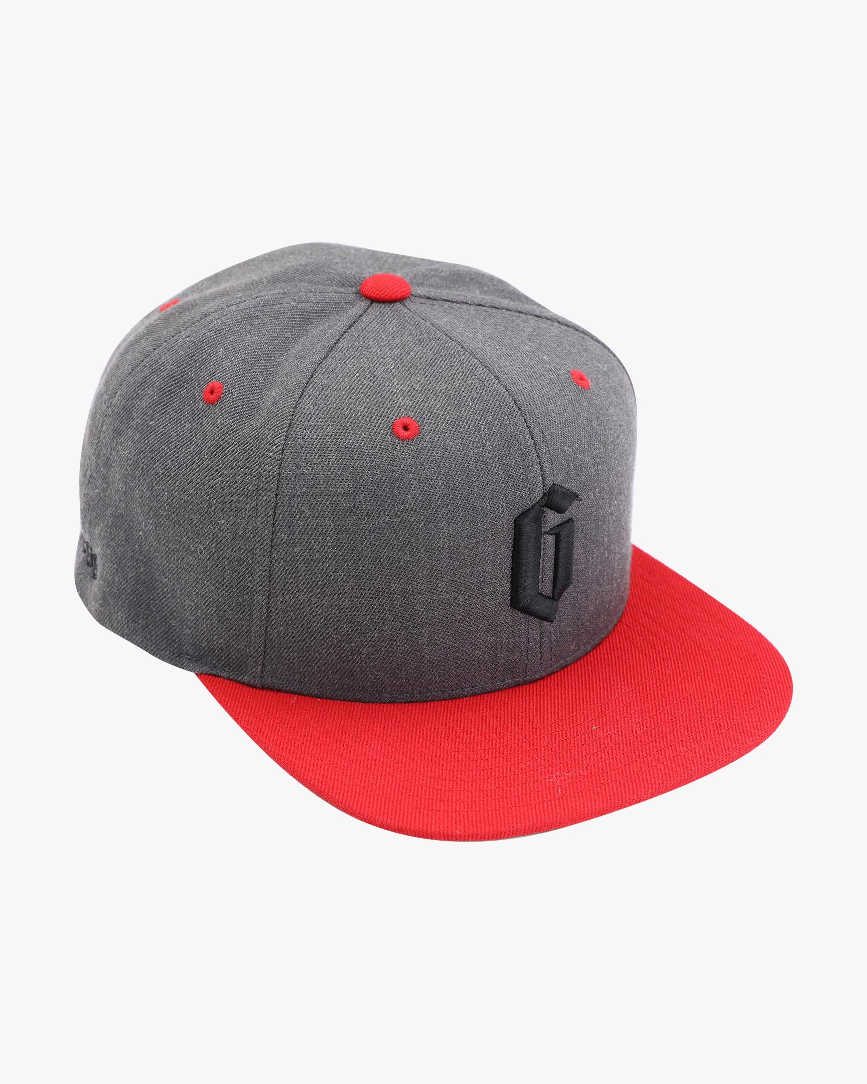 Gameness 3D Logo Hat Red Grey