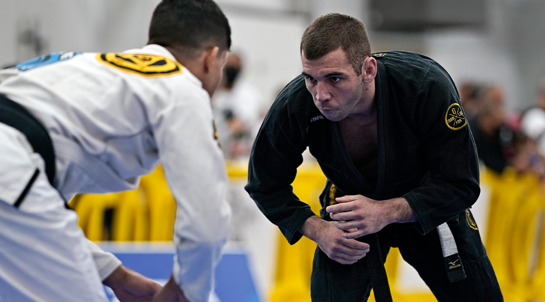martial artists competing wearing Gameness BJJ gis