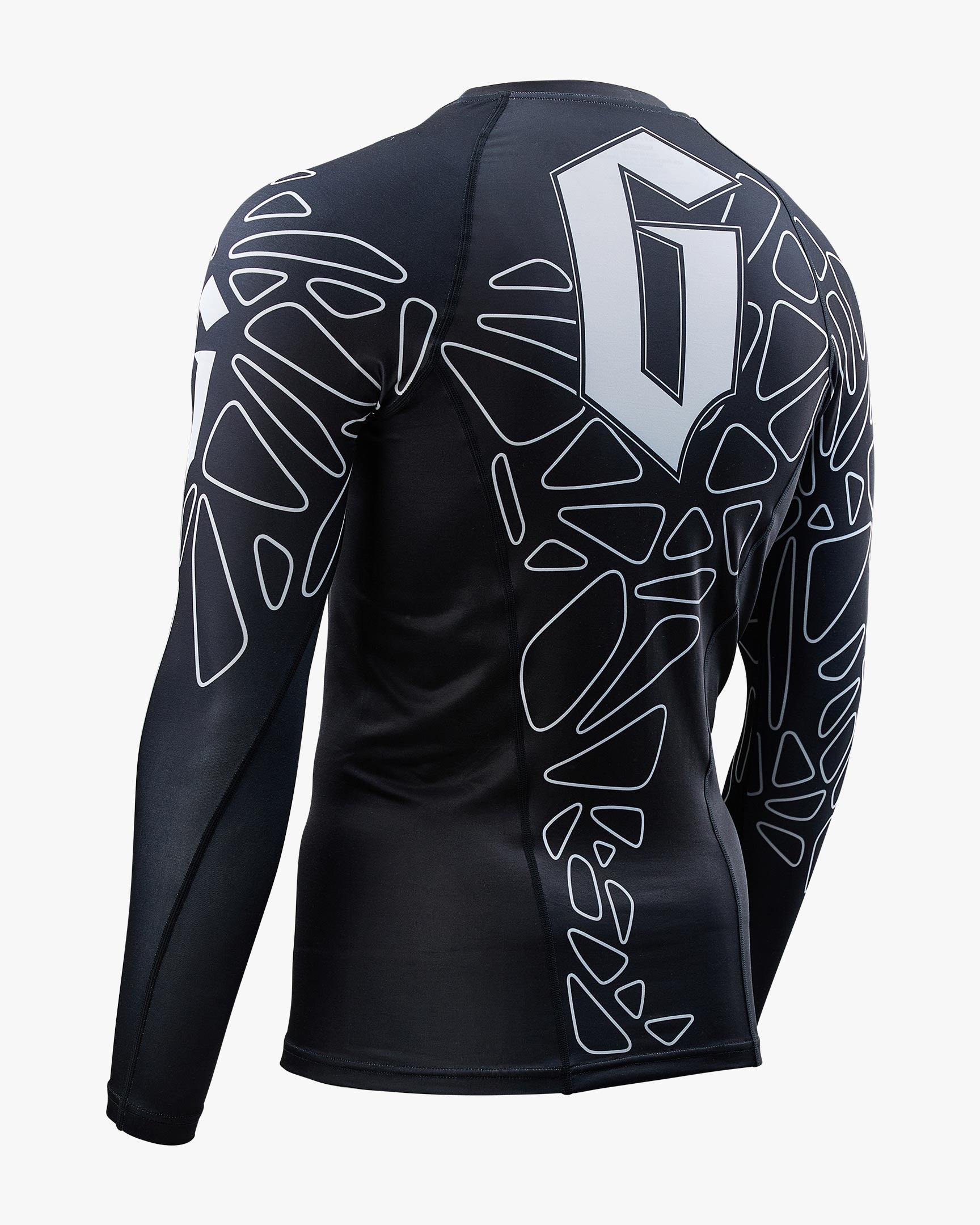 Gameness Men's Long Sleeve Pro Rank Rash Guard Black | Durable and ...