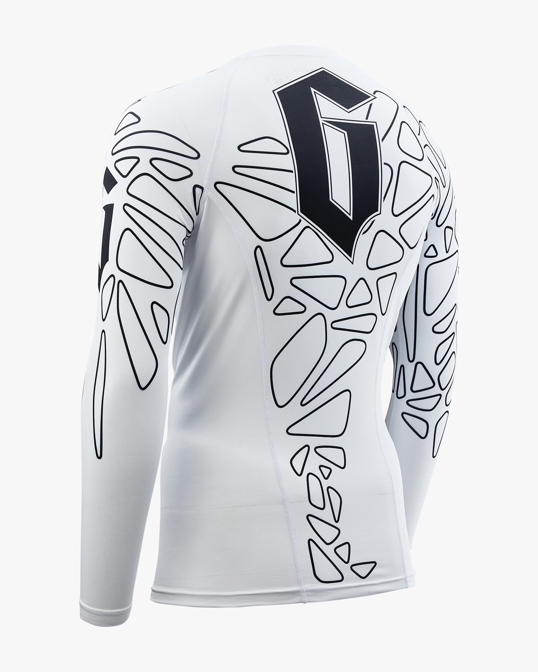 Gameness Men's Long Sleeve Pro Rank Rash Guard Black | Durable and ...