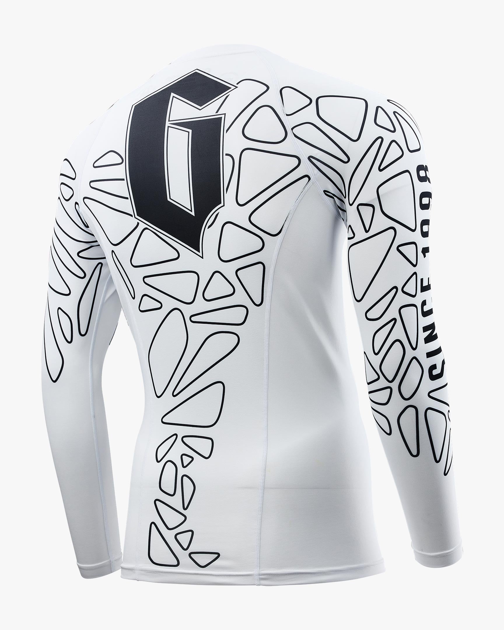 Gameness Men's Long Sleeve Pro Rank Rash Guard Black | Durable and ...