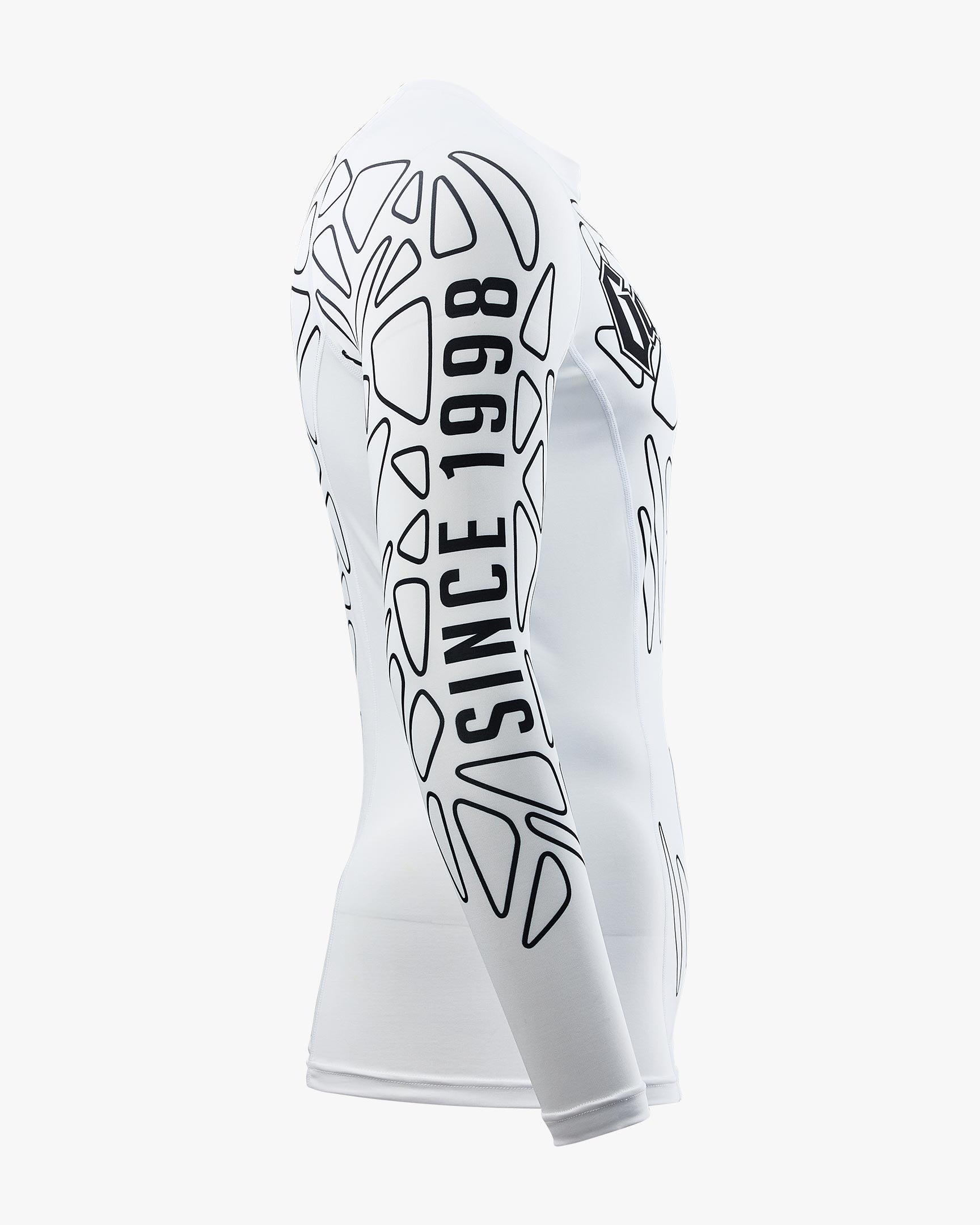 Gameness Men's Long Sleeve Pro Rank Rash Guard Black | Durable and ...
