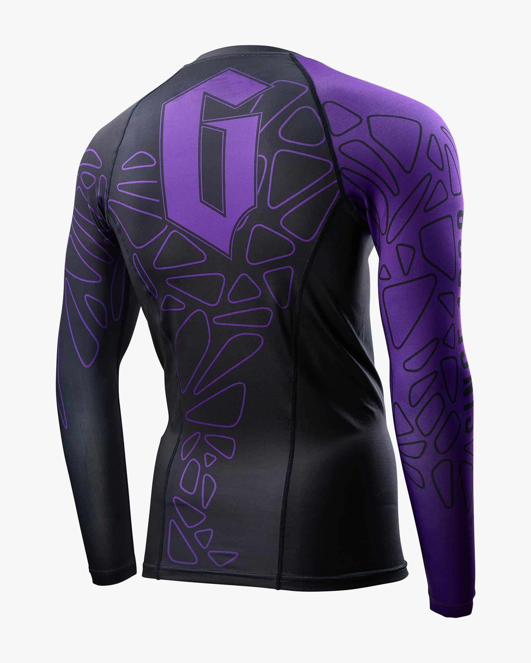 Gameness Men's Long Sleeve Pro Rank Rash Guard Black | Durable and ...