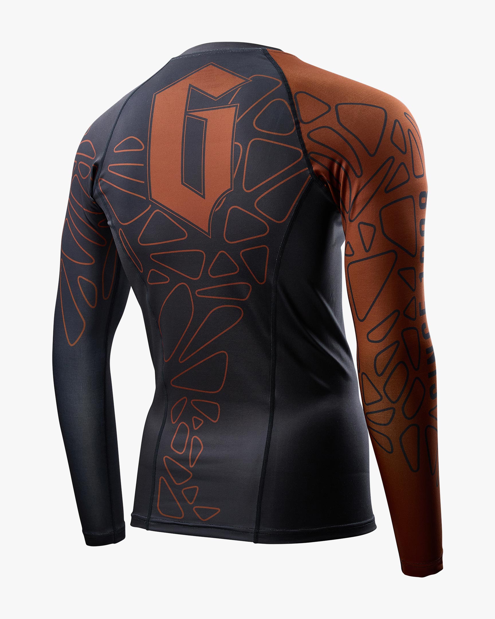 Gameness Men's Long Sleeve Pro Rank Rash Guard Black | Durable and ...