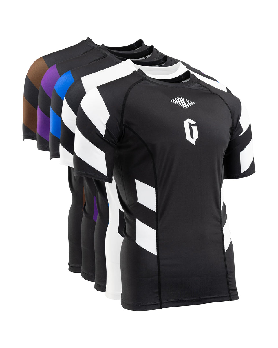 Men's Short Sleeve Pro Ranked Rash Guard – Gameness