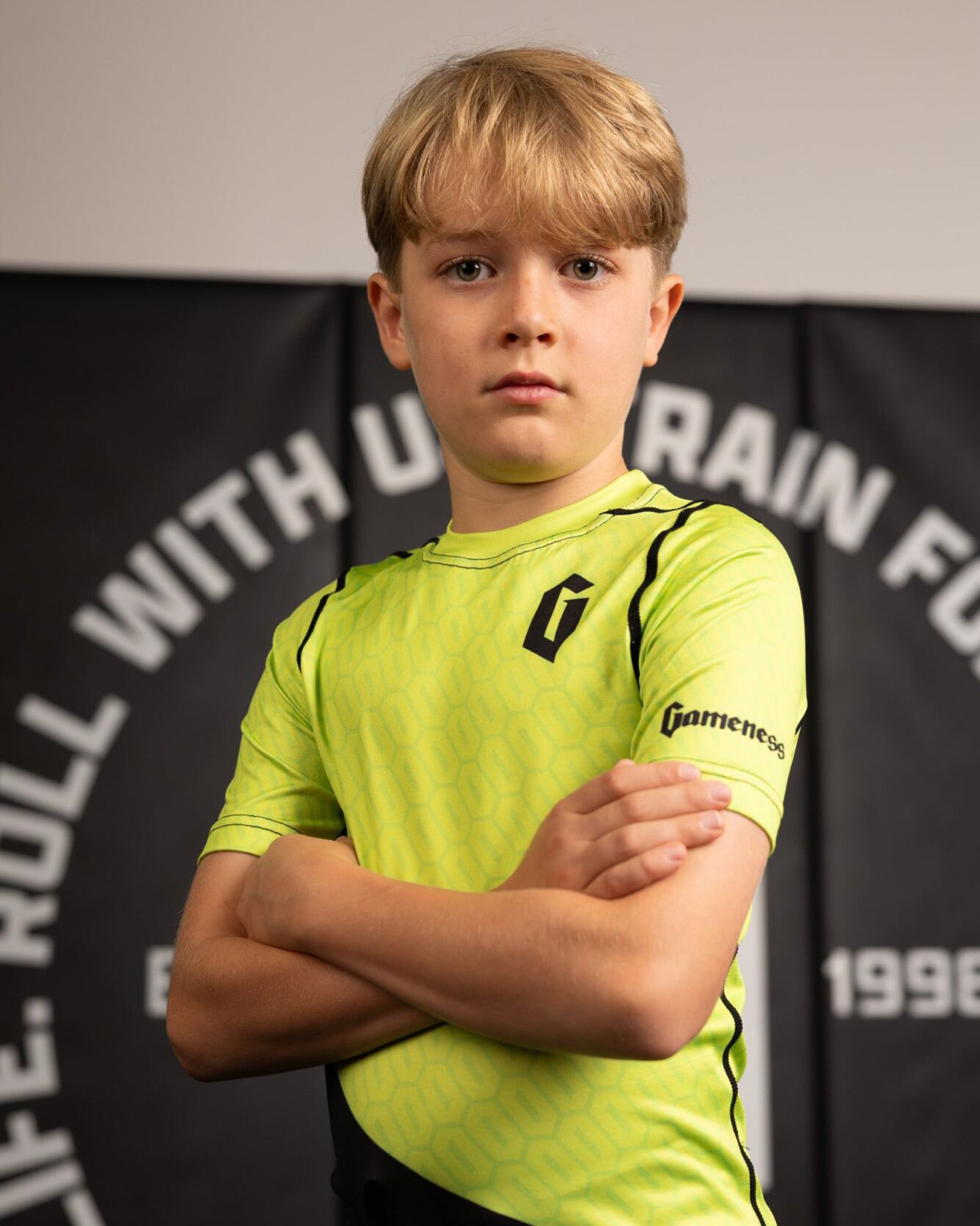 Gameness Youth Eco Short Sleeve Rash Guard