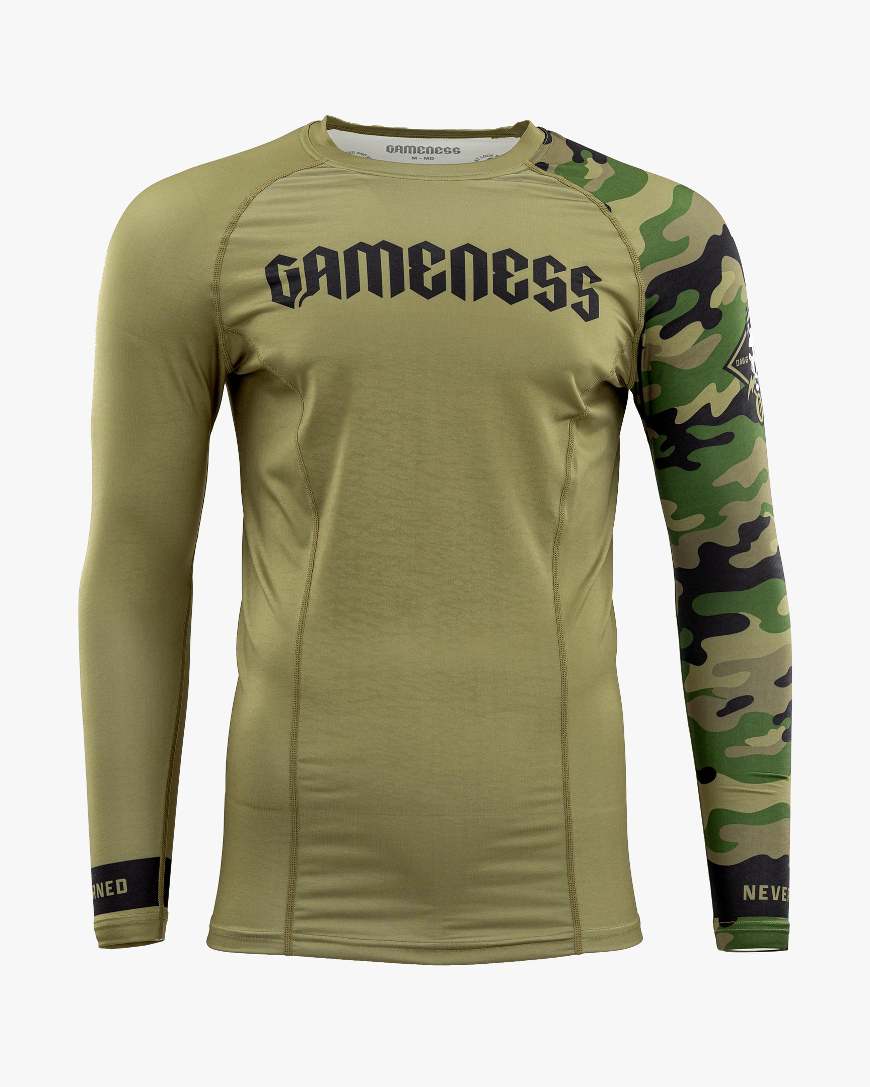 Gameness Men's Combate Long Sleeve Rash Guard