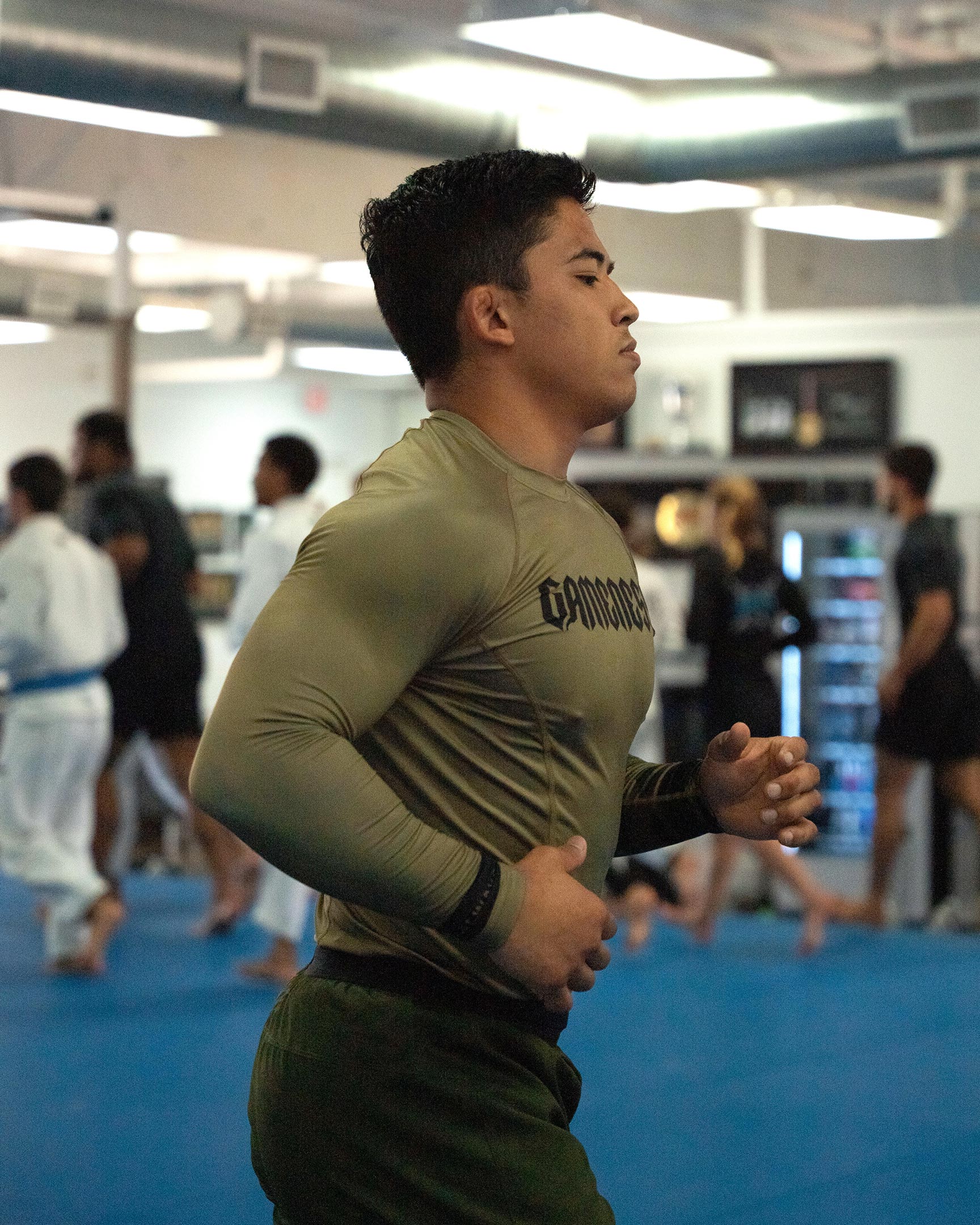 Gameness Men's Combate Long Sleeve Rash Guard