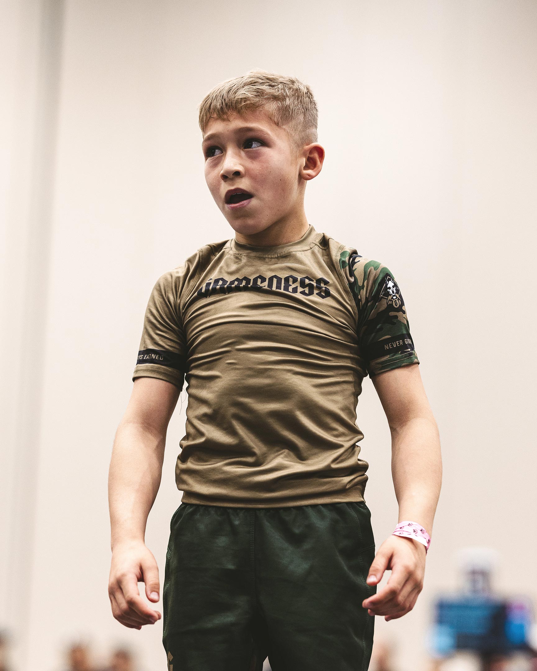 Gameness Combate Youth Short Sleeve Rash Guard