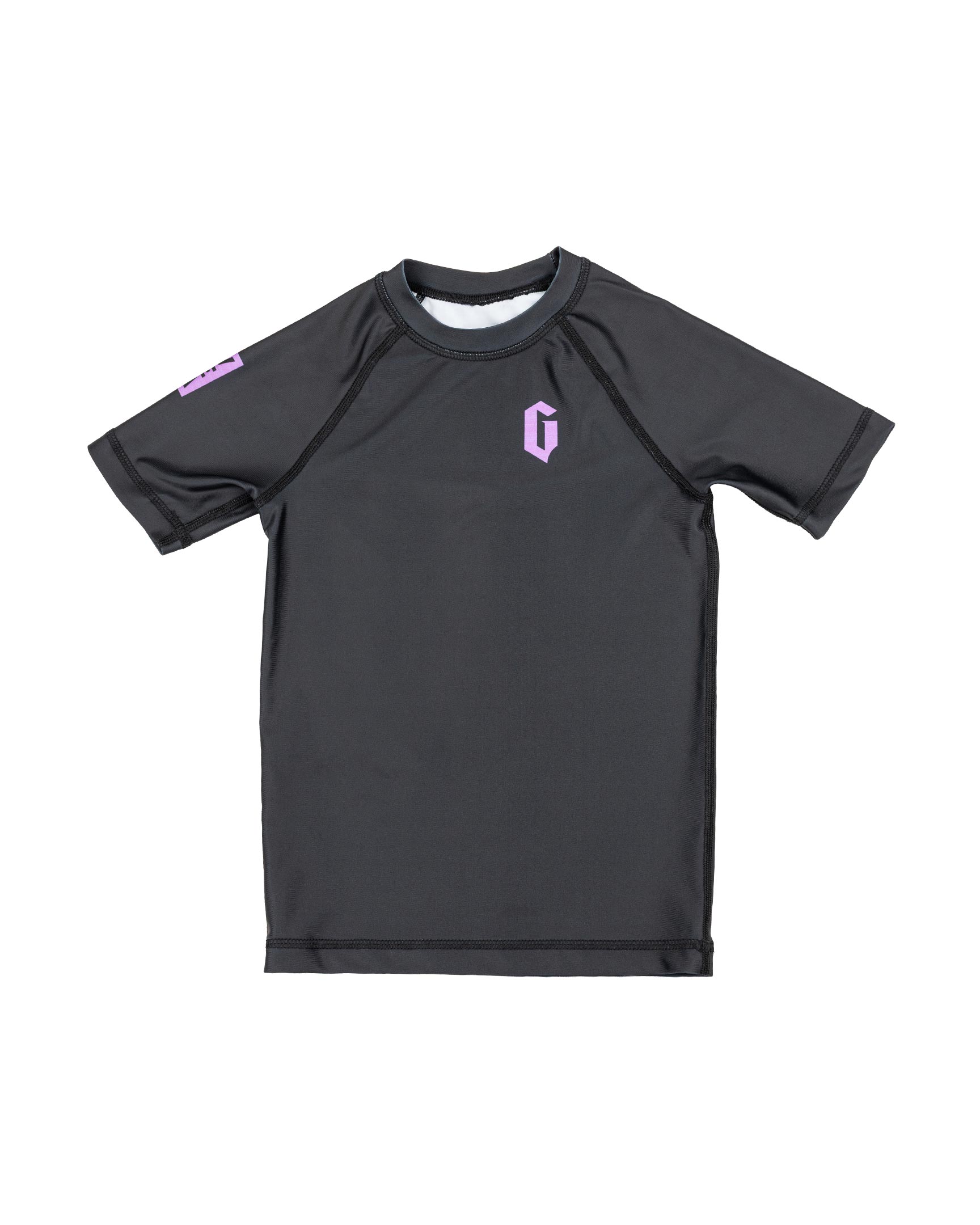 GAMENESS GIRLS SHORT SLEEVE EVREDA RASH GUARD