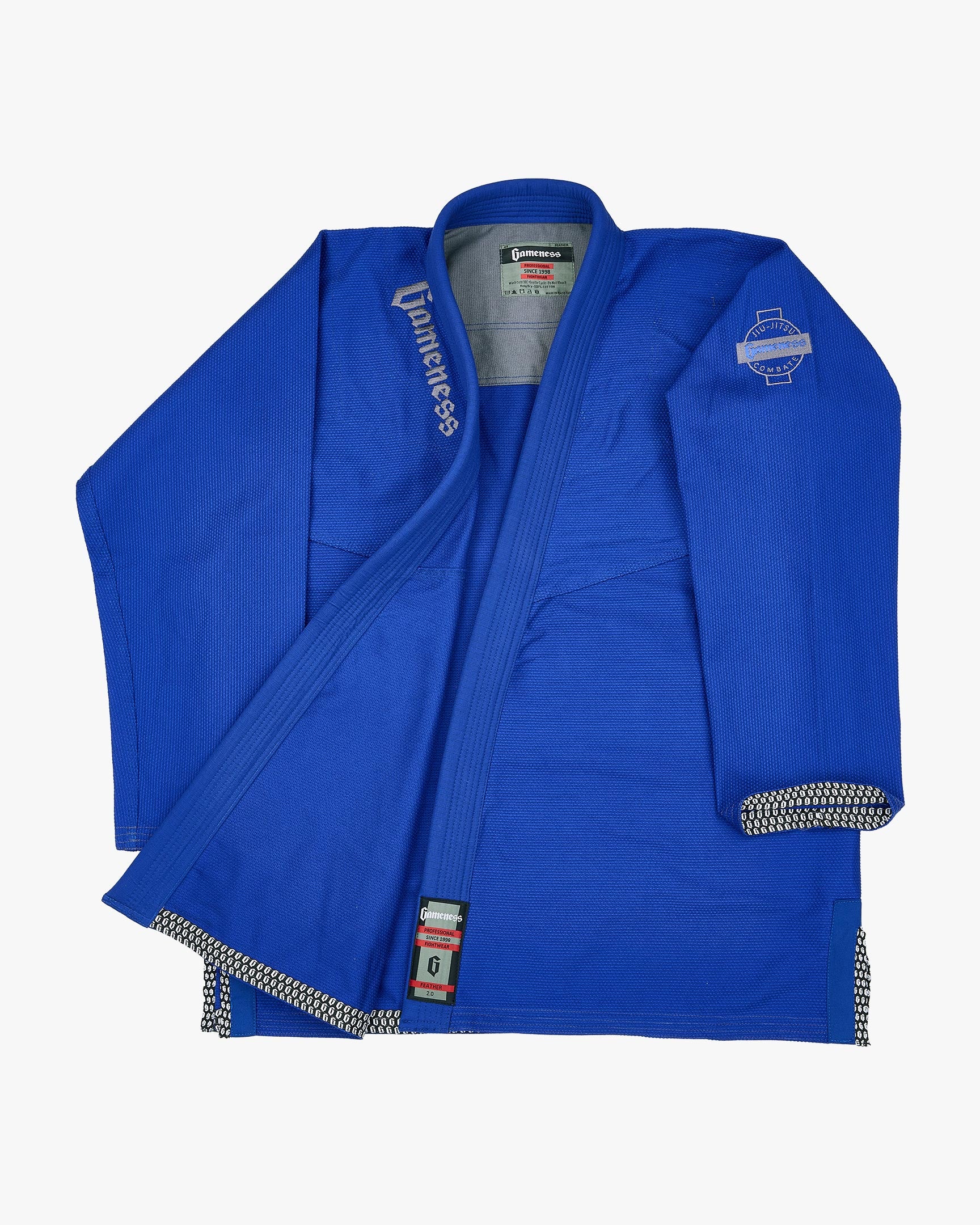 Gameness Men's Feather Gi Top V.2 Blue