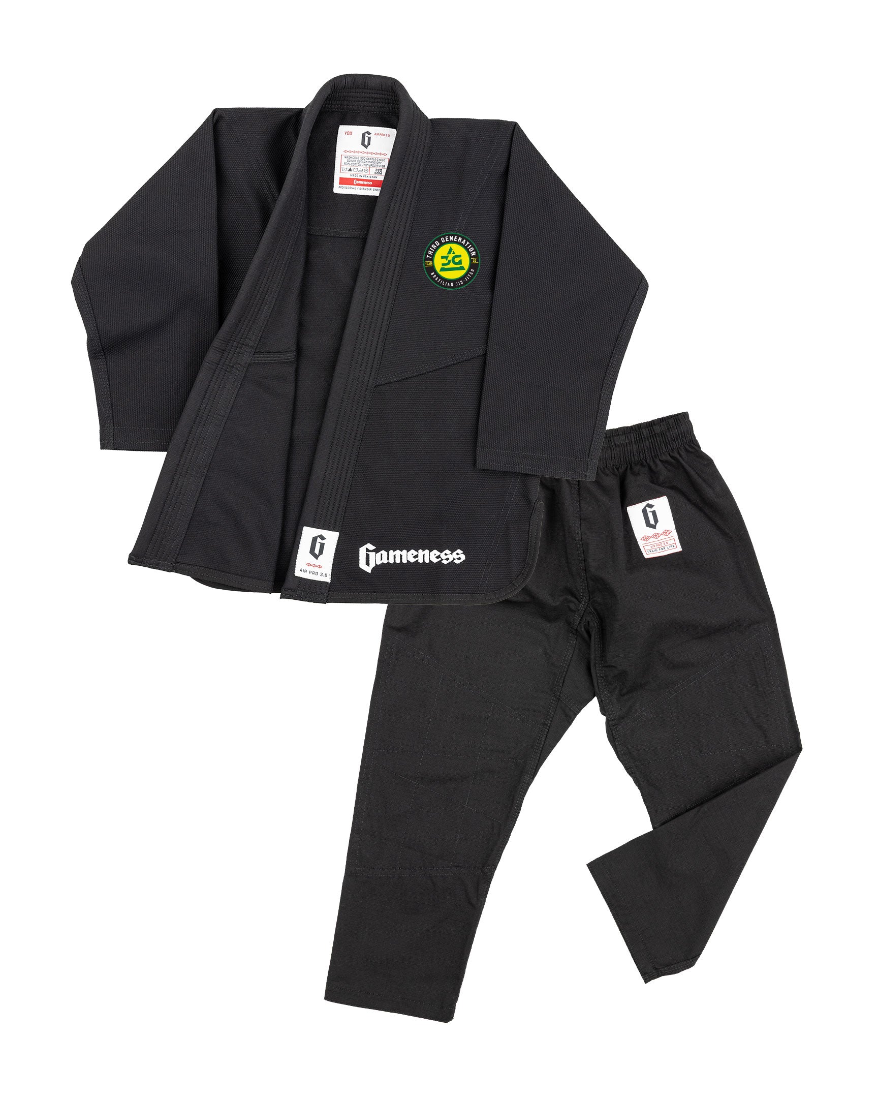 3G Gameness Youth Air Pro 3.0 Gi Black