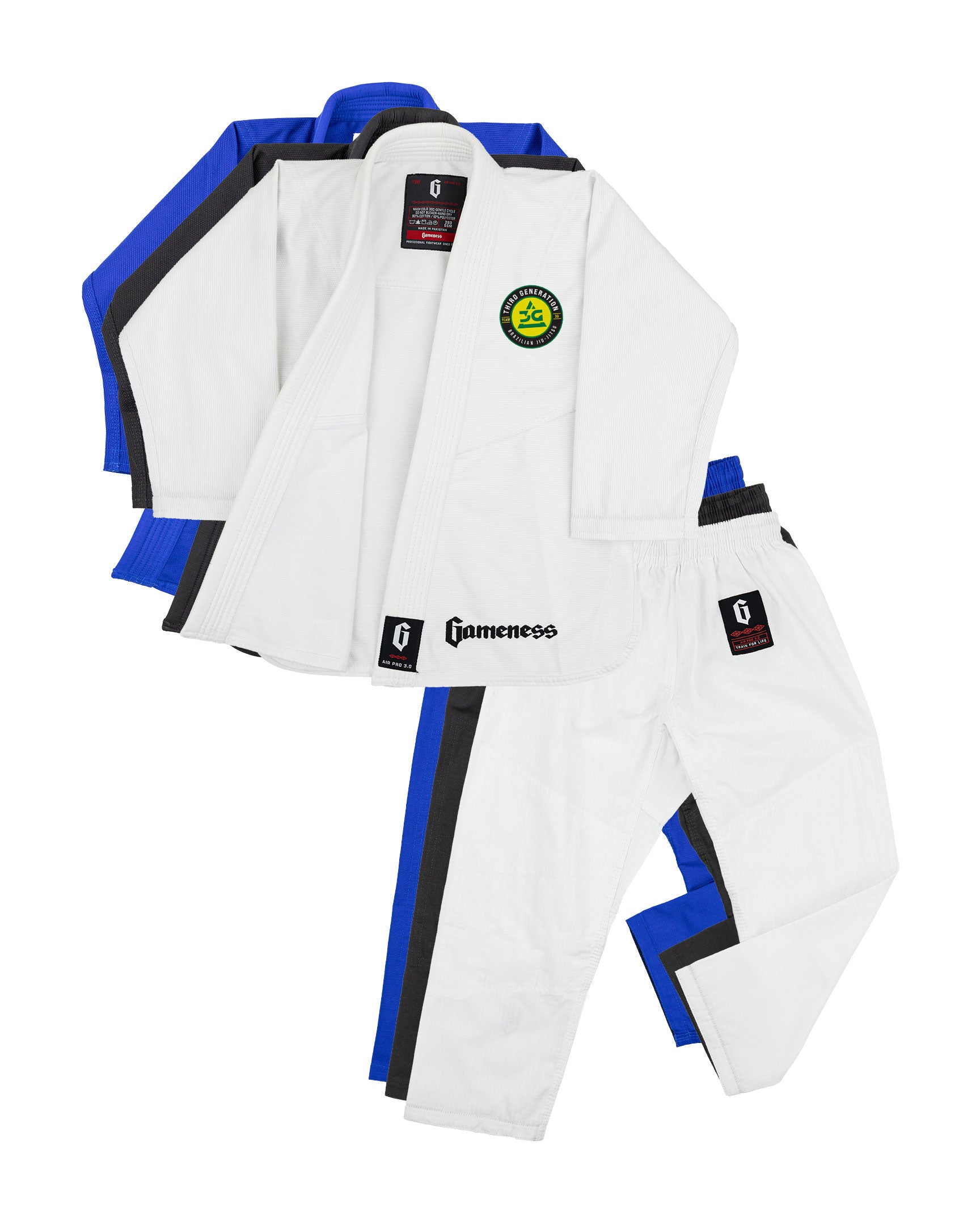 3G Gameness Youth Air Pro 3.0 Gi White