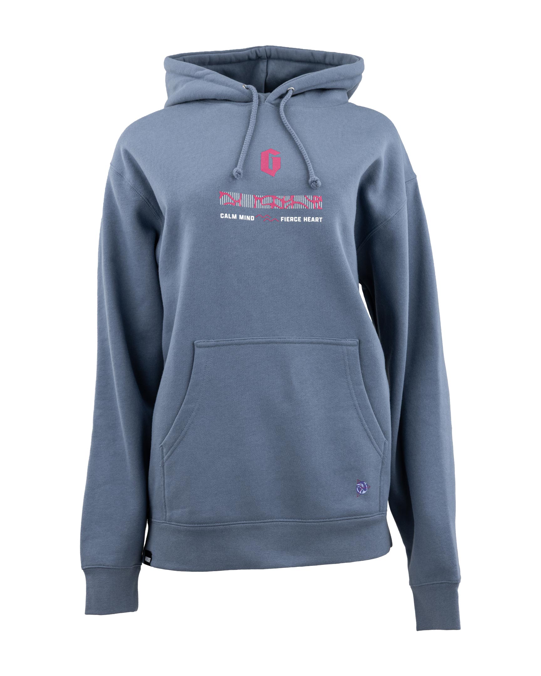 Gameness Women's Tempest Oversized Hoodie Storm Blue