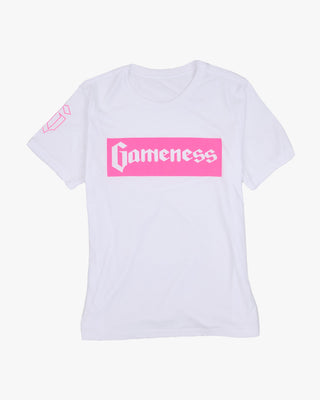 Classic Gameness Logo Tee White