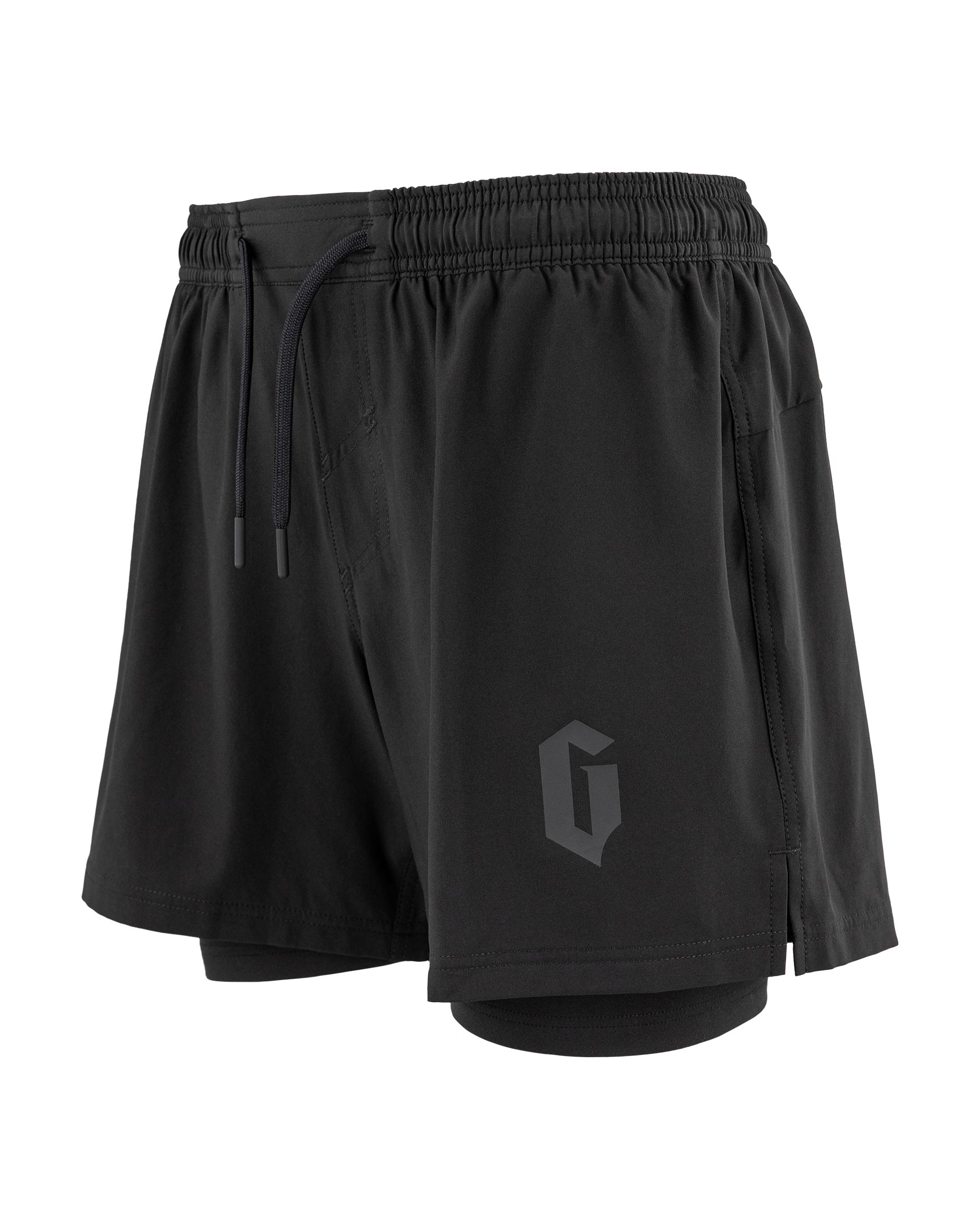 GAMENESS WOMENS WAZAFLEX LINED TRAINING SHORT