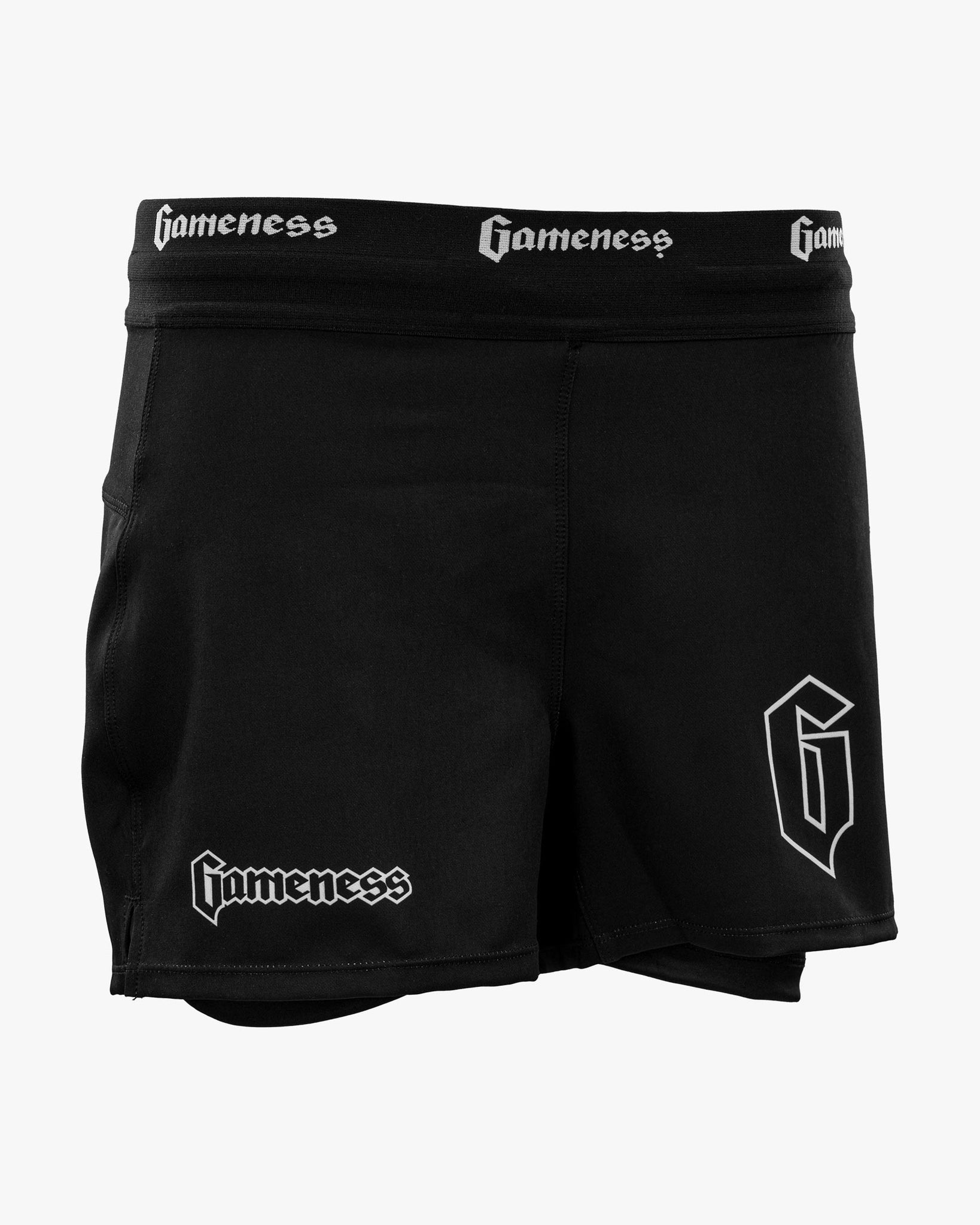 Gameness Women's Pro Grappling Short Black