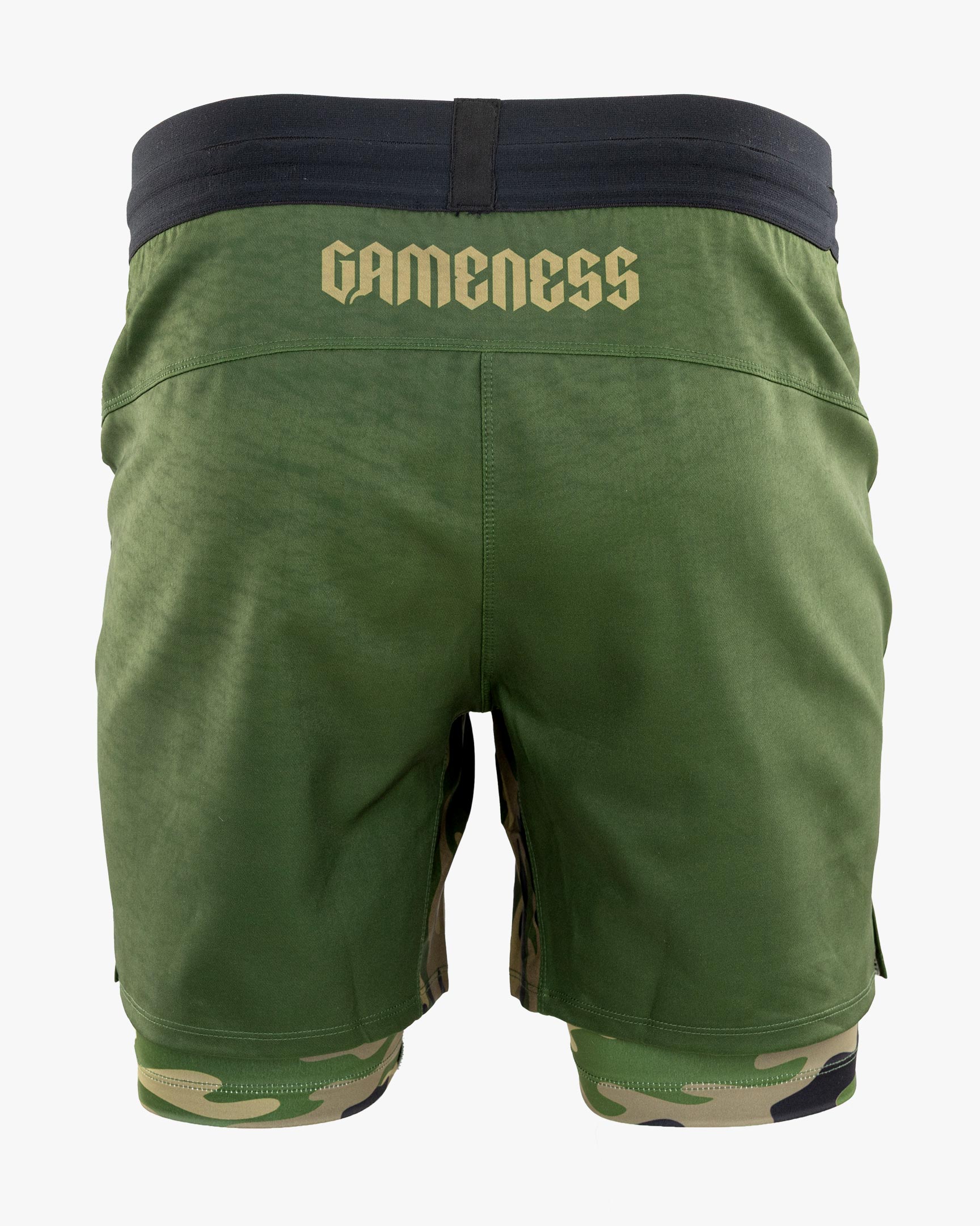 Gameness Men's Combate Lined Grappling Shorts