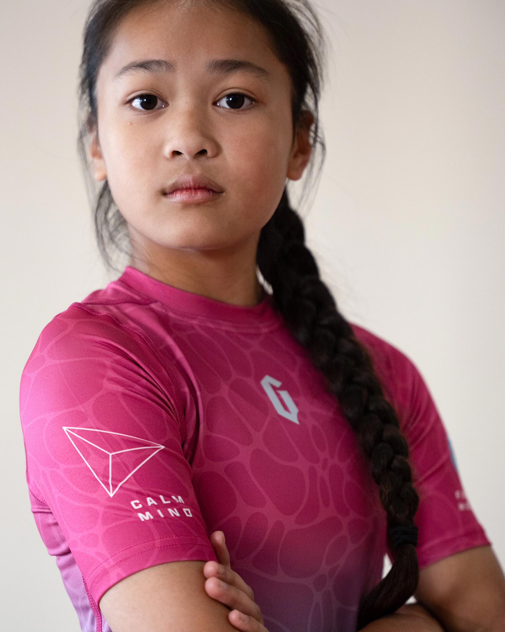 Gameness Girl's Tempest Short Sleeve Rash Guard