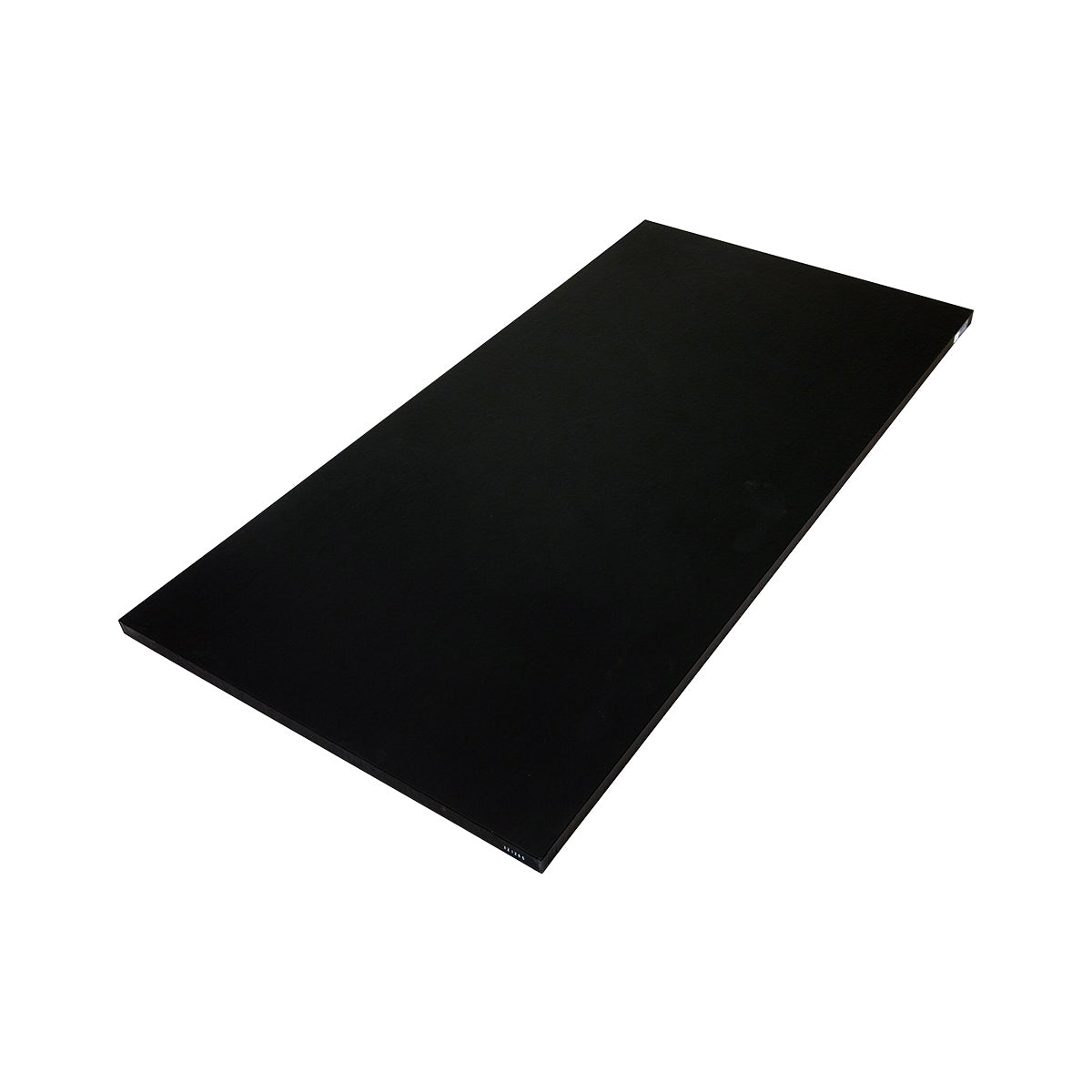 1M X 2M X 2" Smooth Tile Mat Black