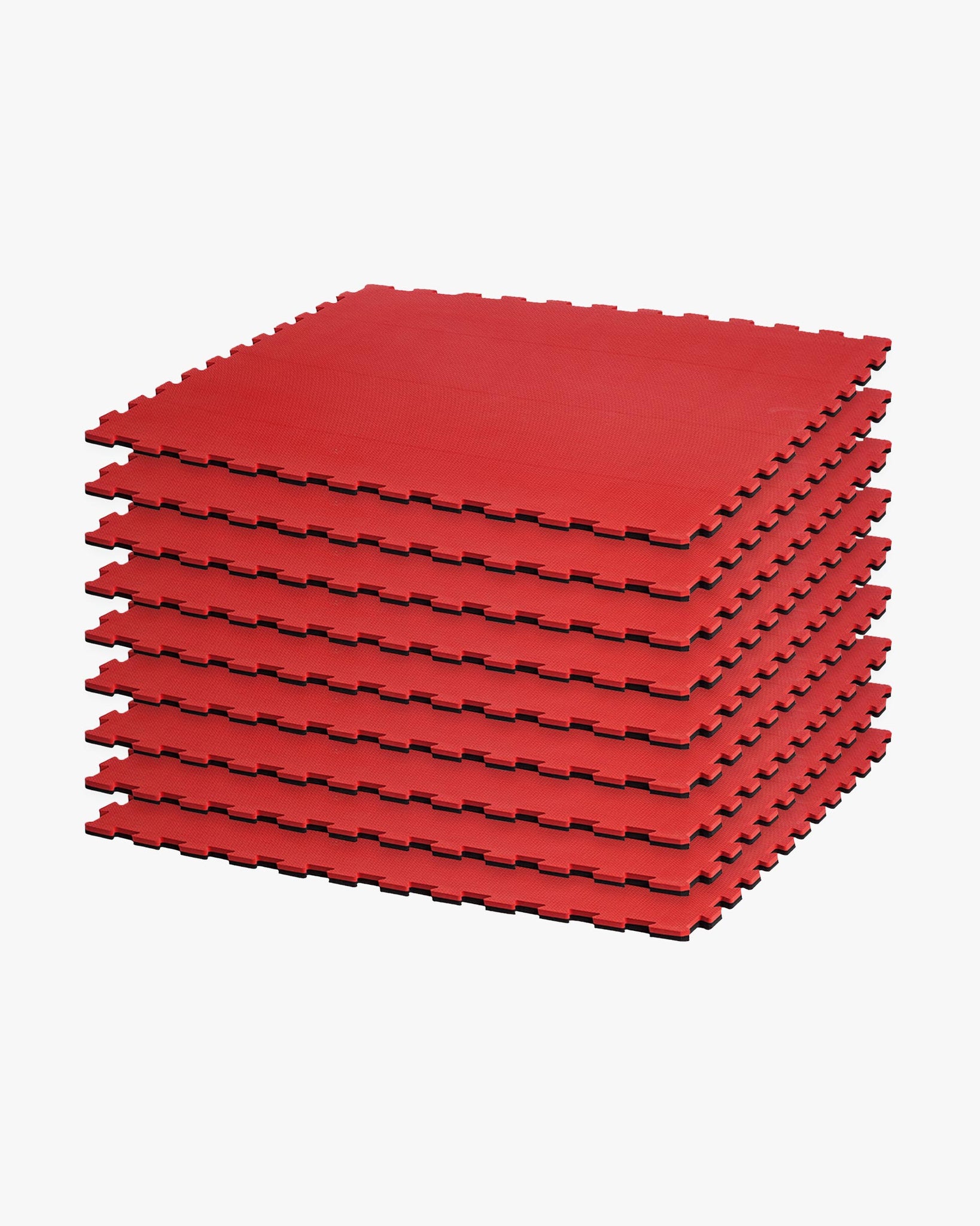 Reversible Puzzle Mat Kit - Red/Black