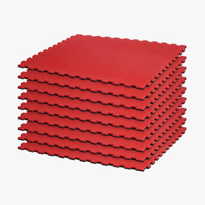 Reversible Puzzle Mat Kit - Red/Black