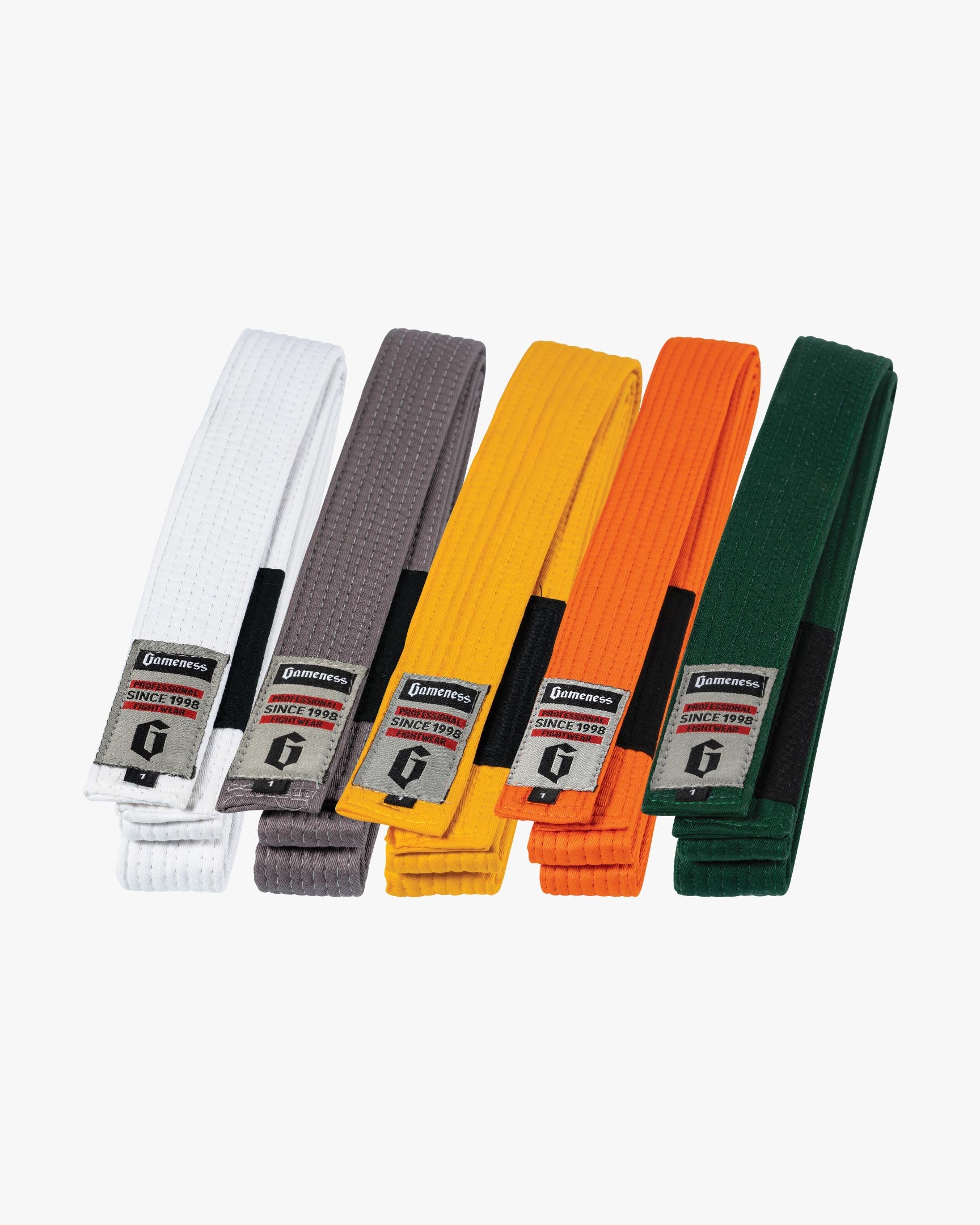 BJJ Belts | Jiu Jitsu Belts | Shop Gameness Sports