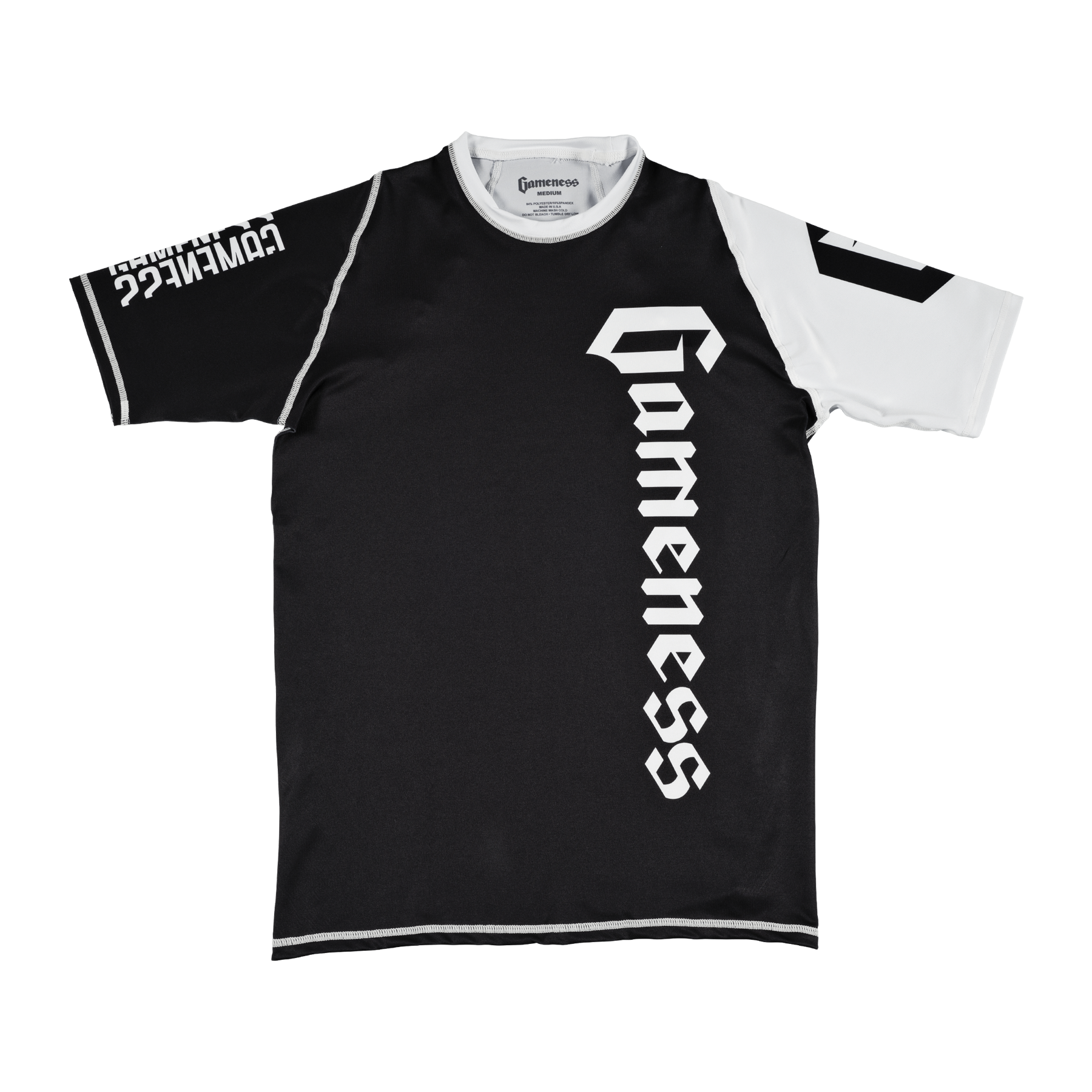 Youth Short Sleeve Pro Rashguard Black