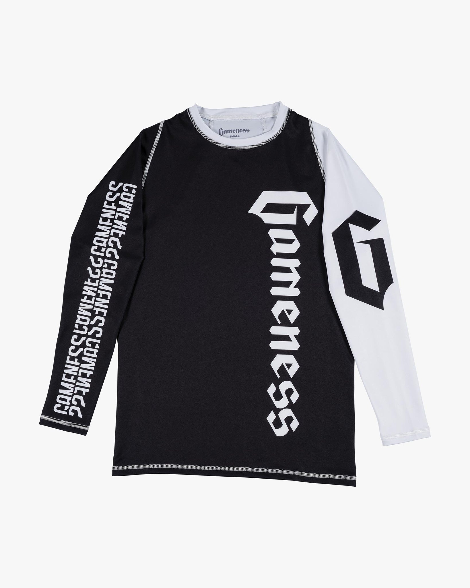 Adult Long Sleeve Pro Rank Rashguard Black