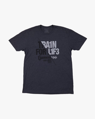 Train for Life Tee Small Black