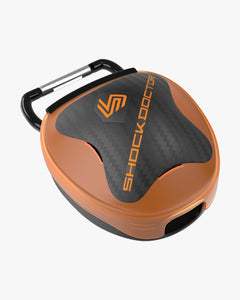 Shock Doctor Anti-Microbial Mouthguard Case Orange